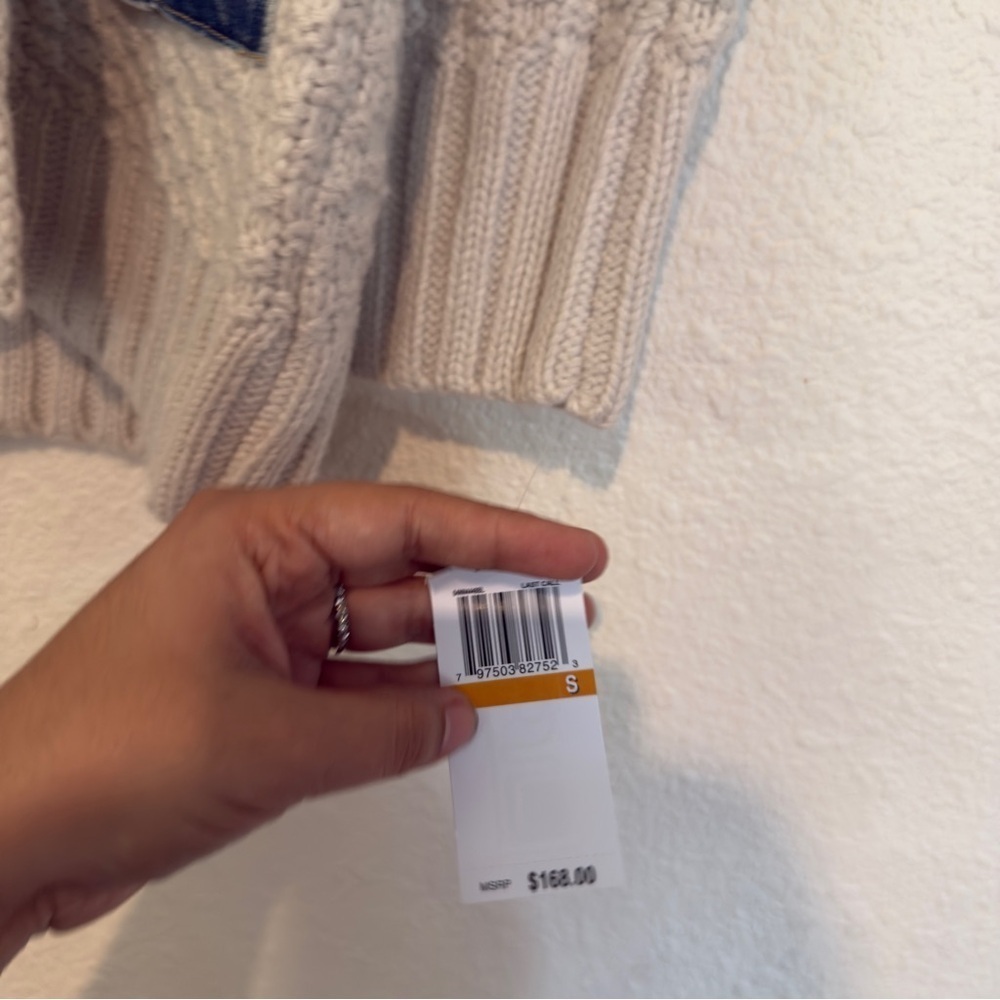 BLANKNYC Last Call Mixed Media Cardigan - Picture 12 of 16